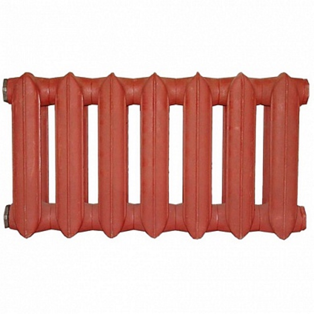 Радиатор чугунный ЛЛМЗ МС-140 М 300 Красно-коричневый — изображение 2