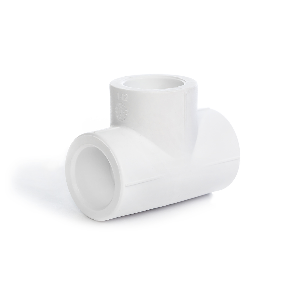 Тройник равносторонний Fusitek полипропиленовая Белый