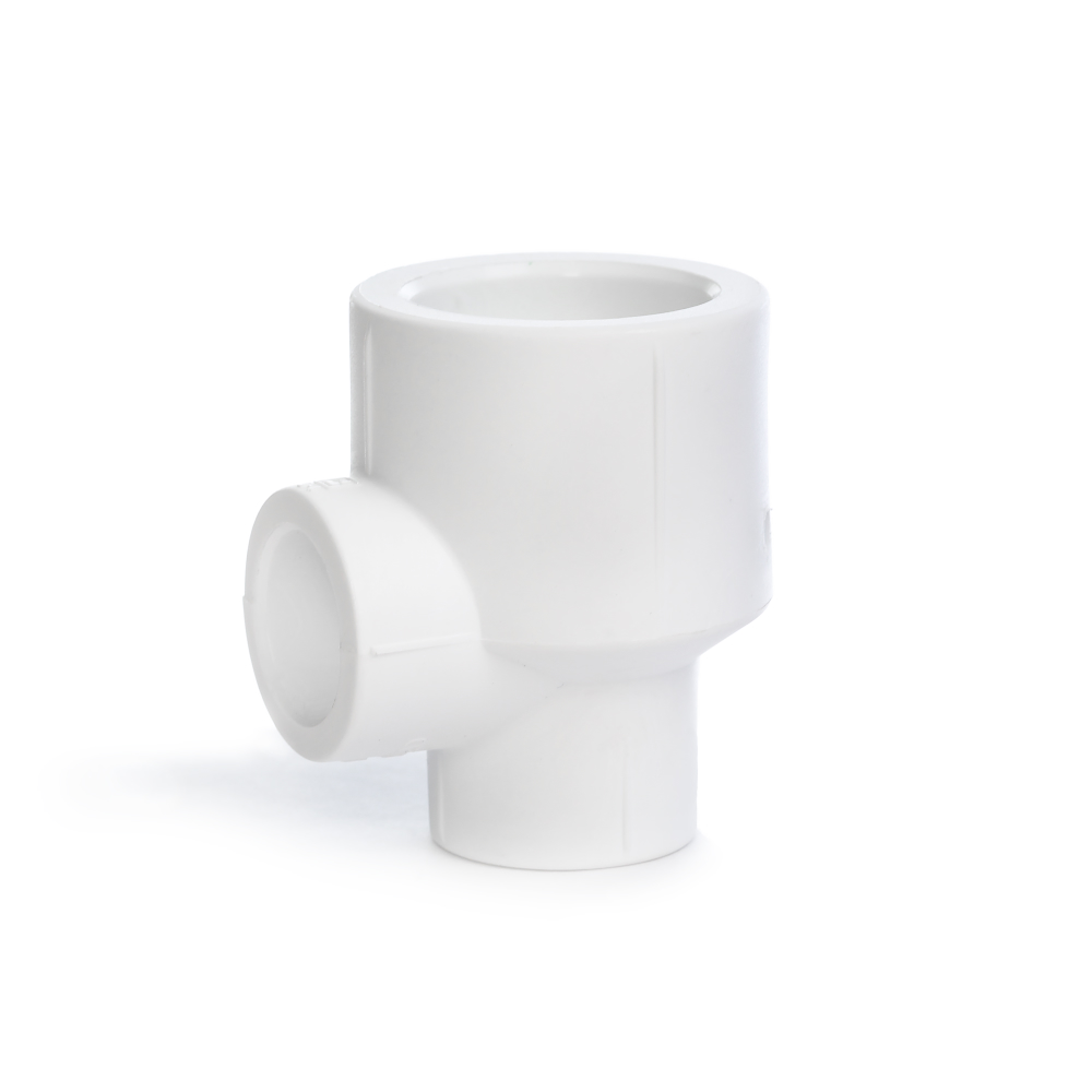Тройник переходной Fusitek полипропиленовая Белый