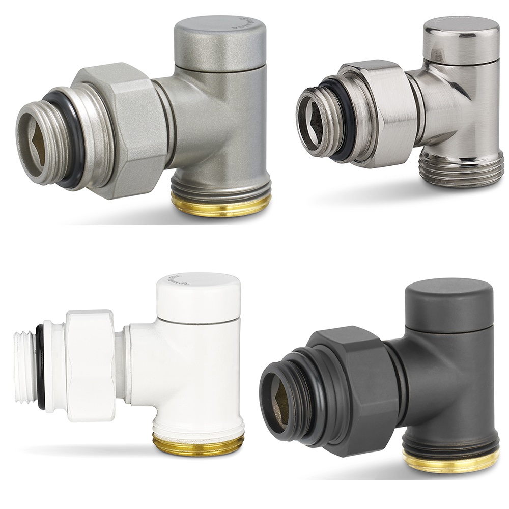 Узел нижнего подключения Varmega VMDV22 угловой, одинарный