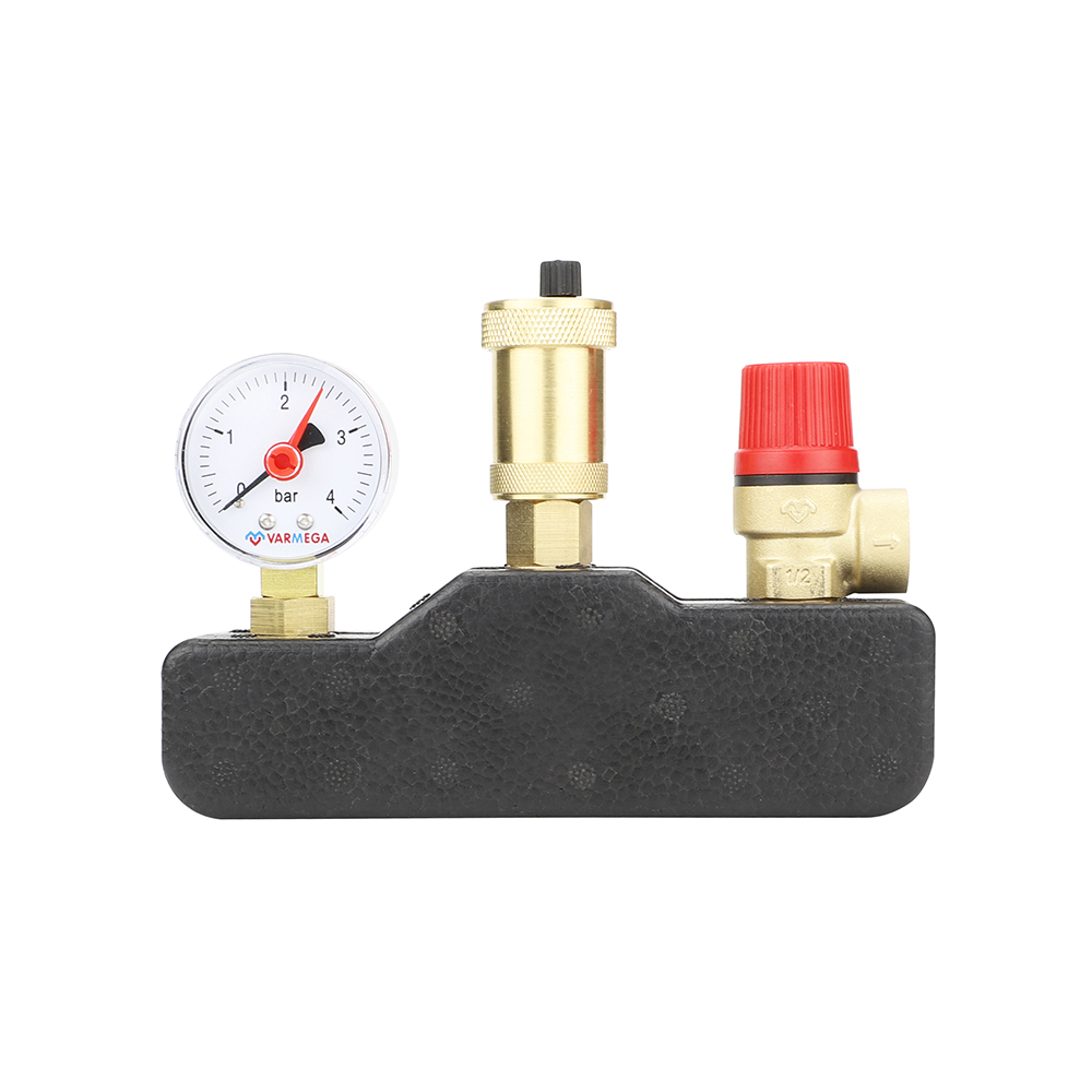 Группа безопасности котла Varmega ВР с термоизоляцией